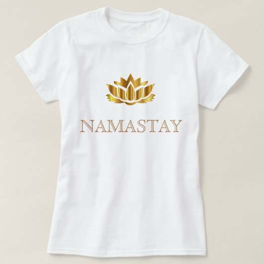 Namastay Yoga T-shirt (Design voorkant)