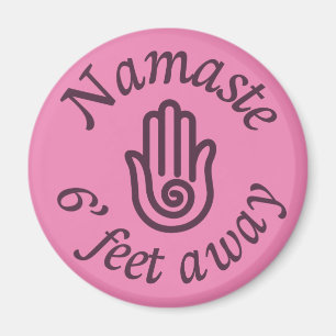 Namaste 6' Feet weg Magneet