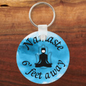 Namaste 6' Feet weg Sleutelhanger (Voorkant)