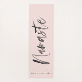 Namaste a personnalisé le tapis de yoga (Dos)