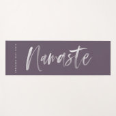 Namaste a personnalisé le tapis de yoga (Devant (Horizontal))
