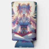 Namaste anime meisje mediteren (Voorkant)