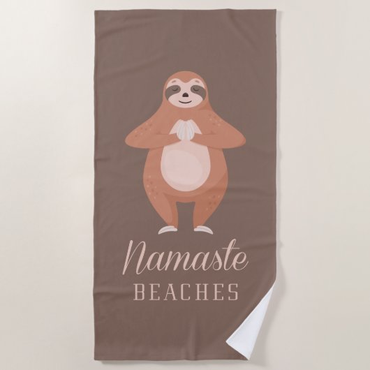 Namaste Beaches Strandlaken (Voorkant)