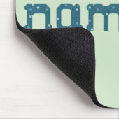 Namaste Blauwgroen Mousepad Muismat (Hoek)