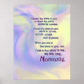 Namaste Blessing Poster (Voorkant)