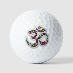 Namaste Bloem Yoga Symbool Golfballen