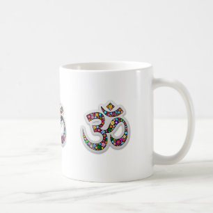 Namaste Bloemensymbool Kunst Koffiemok