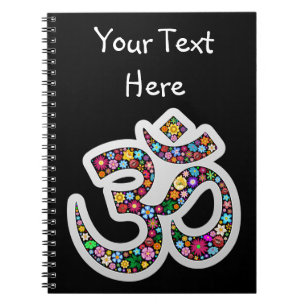 Namaste Bloemensymbool Kunst Notitieboek