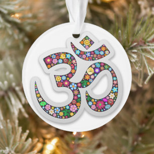 Namaste Bloemensymbool Kunst Ornament