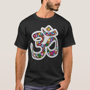 Namaste Bloemensymbool Kunst T-shirt