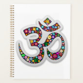 Namaste bloemsymbool kunst planner (Voorkant)
