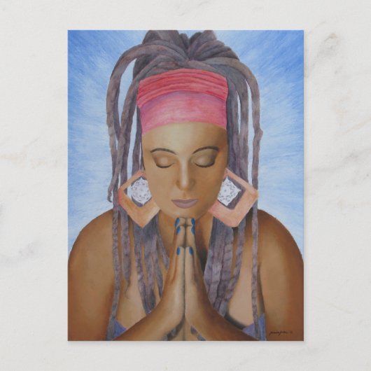 Namaste Briefkaart (Voorkant)