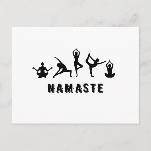 Namaste Briefkaart (Voorkant)