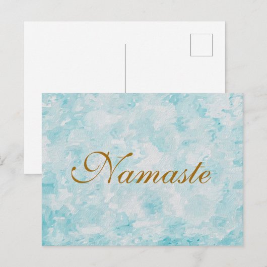 Namaste Briefkaart (Voorkant / Achterkant)