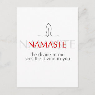 Namaste Briefkaart