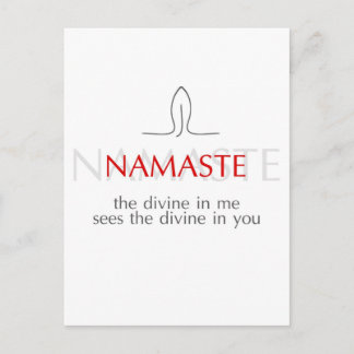 Namaste Briefkaart
