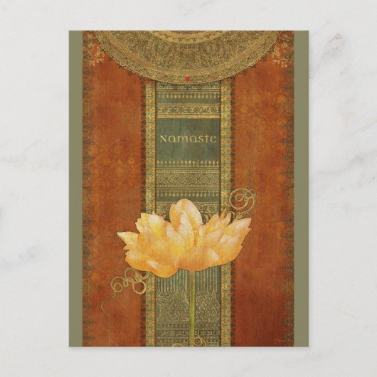 Namaste Briefkaart (Voorkant)