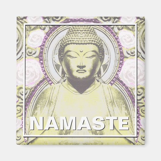 Namaste Buddha Magneet (Voorkant)