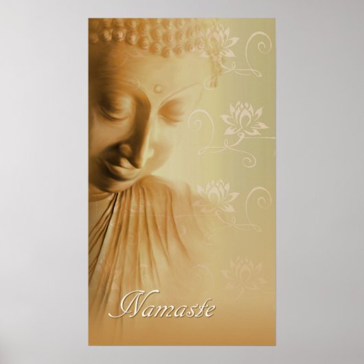 Namaste Buddha poster (Voorkant)