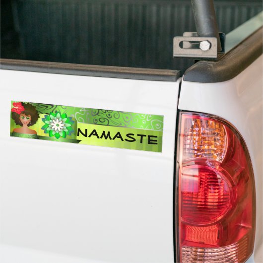 Namaste bumpersticker (Op Truck)