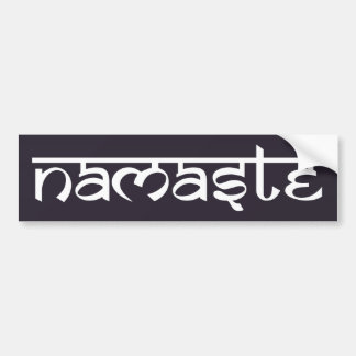 Namaste Bumpersticker