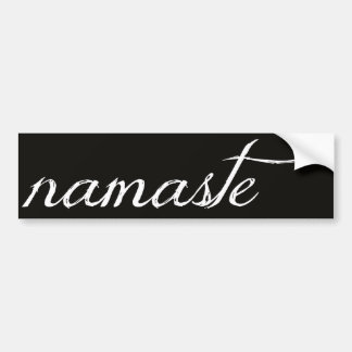 Namaste Bumpersticker