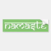 Namaste Bumpersticker (Voorkant)