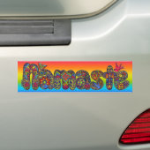 Namaste Bumpersticker door ArtHarmonyCreations (Op auto)