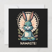 Namaste Bunny Yoga Konijn Meditatie (Achterkant)