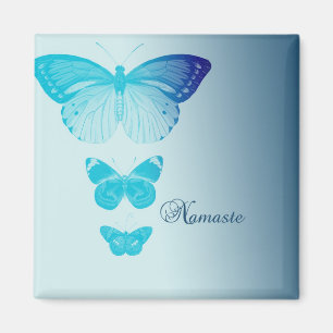 Namaste Butterflies Magneet