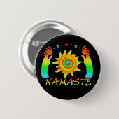Namaste Button (Voorkant /achterkant)