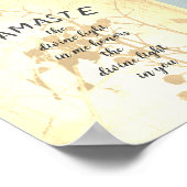 Namaste citation poster art nature (Coin)