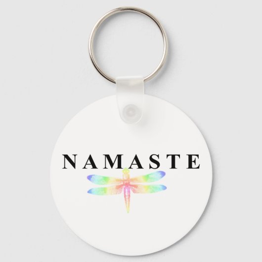 Namaste Dragonfly Sleutelhanger (Voorkant)