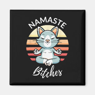 Namaste Es Sarcastische Yoga Grappige Meditatie Yo Magneet