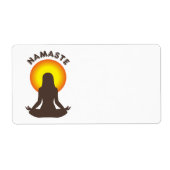Namaste Etiket (Voorkant)