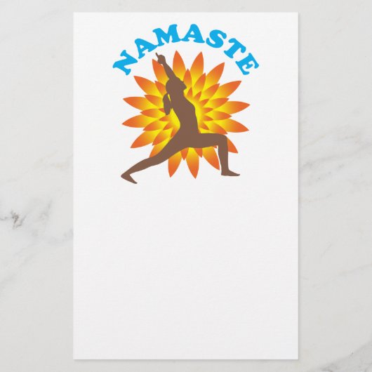 Namaste Flyer (Achterkant)