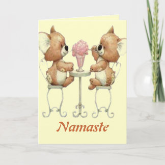 Namaste Friend Kaart