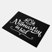 Namaste Funny Quote Deat Deurmat (Schuin)