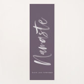 Namaste gepersonaliseerde yoga mat (Voorkant)