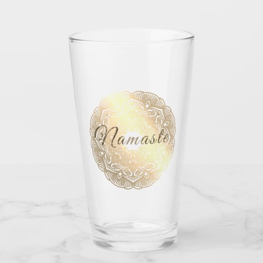 Namaste Glas (Voorkant)