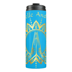 Namaste Hands Bouteille d'eau de voyage