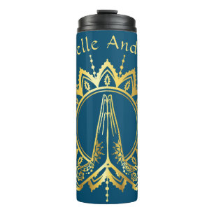 Namaste Hands Travel Mug Thermosbeker
