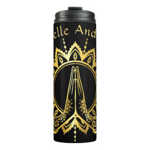 Namaste Hands Travel Mug Thermosbeker