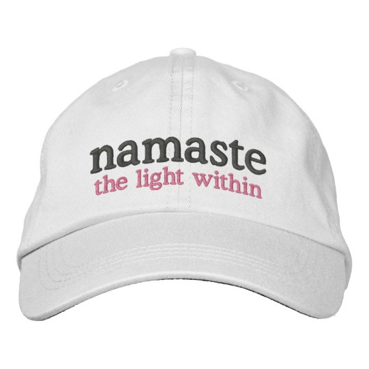 Namaste het licht binnenin pet (Voorkant)