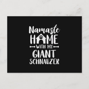 Namaste Home Giant Schnauzer - Schnauzer Lover Briefkaart