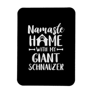 Namaste Home Giant Schnauzer - Schnauzer Lover Magneet