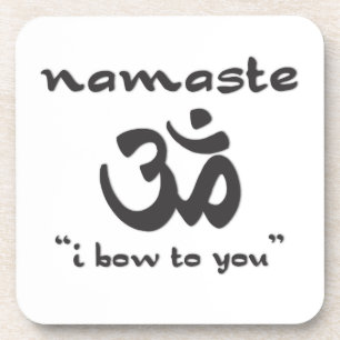Namaste - Ik ga naar je toe Drankjes Onderzetter