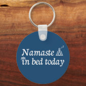 Namaste in Bed Sleutelhanger (Voorkant)