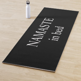 Namaste in bed Yoga Mat