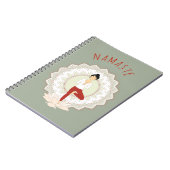 Namaste in Tree Pose - Yoga Asana-notebook Notitieboek (Linkerzijde)